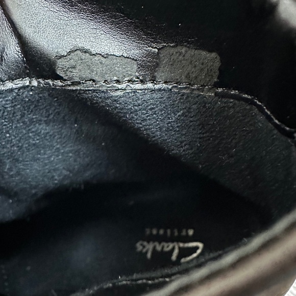 Clarks Lucette Jewels Leather Bootie Dark Brown Size 9 - Picture 5 of 7